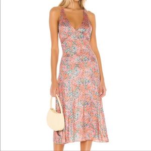 SOLD - Nowhere To Be Slip Dress in Coral
Free People